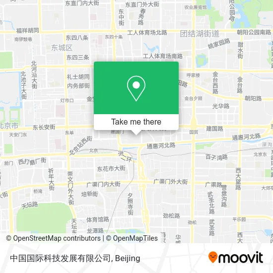 中国国际科技发展有限公司 map