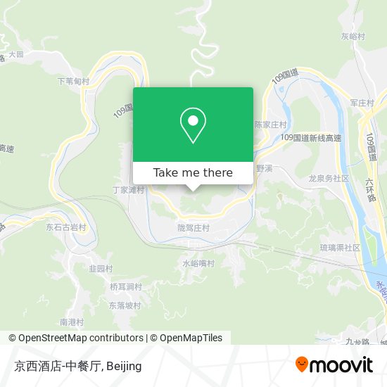 京西酒店-中餐厅 map