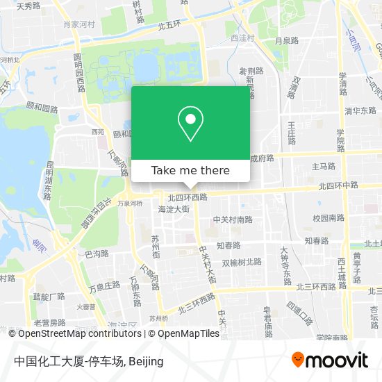 中国化工大厦-停车场 map