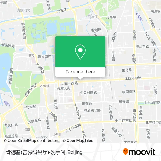 肯德基(善缘街餐厅)-洗手间 map