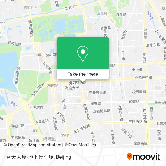 普天大厦-地下停车场 map
