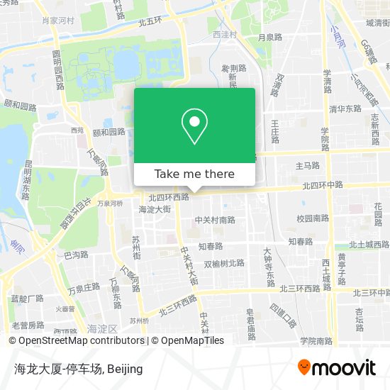 海龙大厦-停车场 map