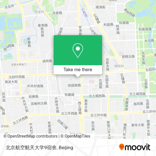 北京航空航天大学9宿舍 map