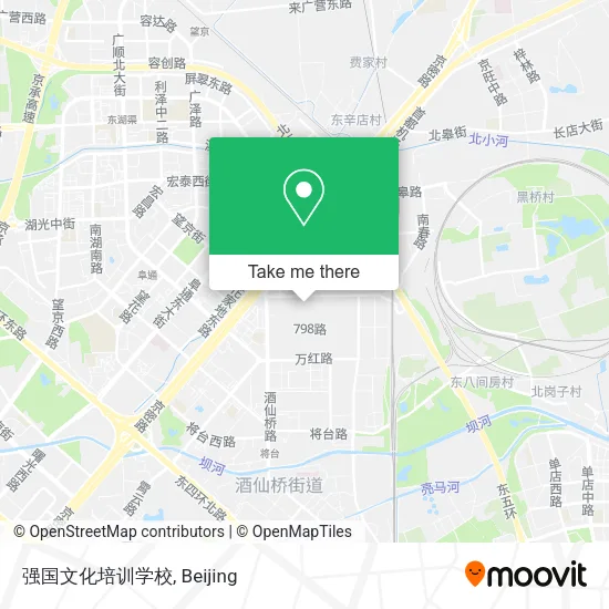强国文化培训学校 map