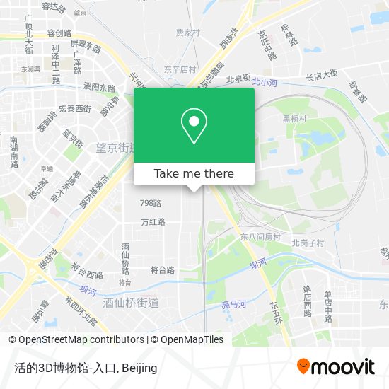 活的3D博物馆-入口 map