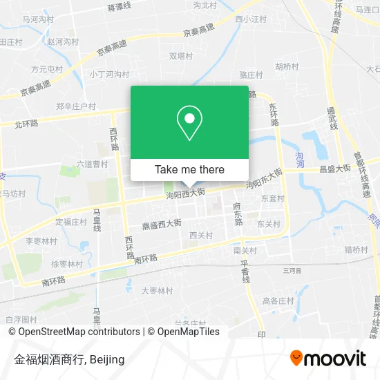 金福烟酒商行 map
