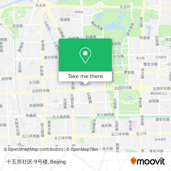 十五所社区-9号楼 map