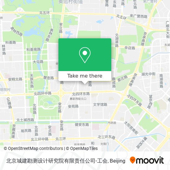 北京城建勘测设计研究院有限责任公司-工会 map