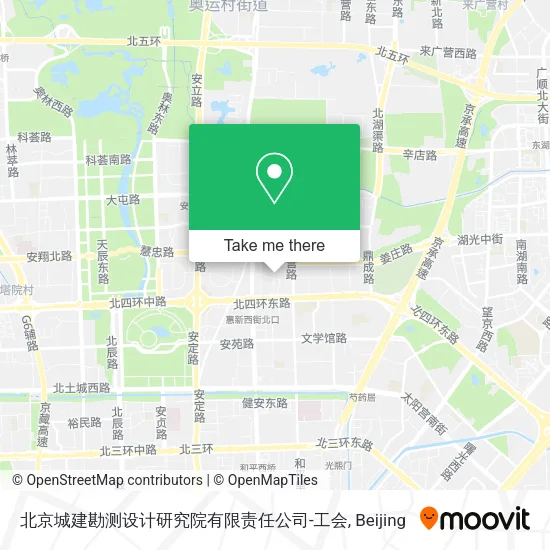 北京城建勘测设计研究院有限责任公司-工会 map