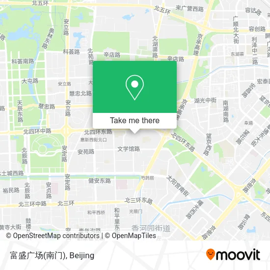 富盛广场(南门) map