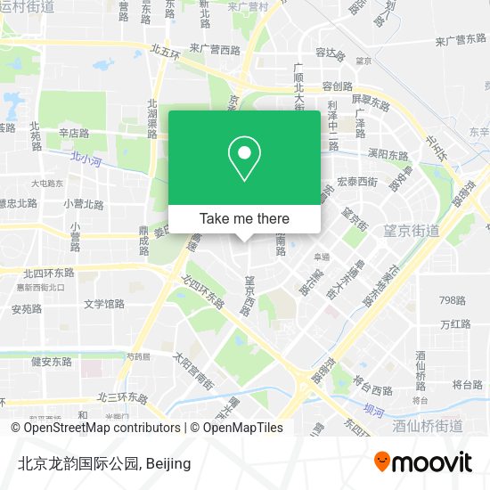 北京龙韵国际公园 map