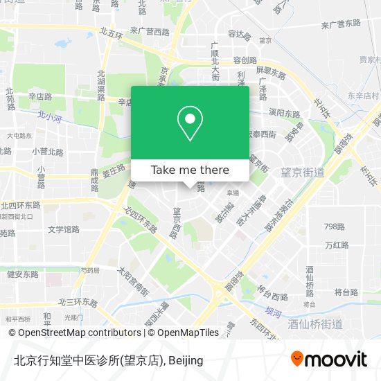 北京行知堂中医诊所(望京店) map