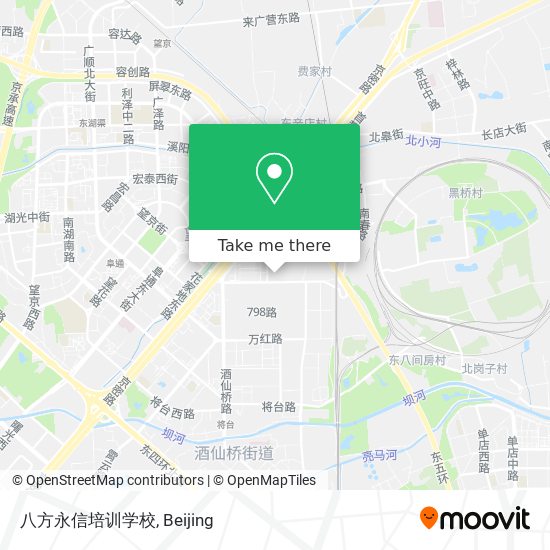 八方永信培训学校 map