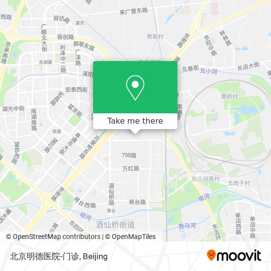 北京明德医院-门诊 map