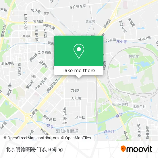 北京明德医院-门诊 map