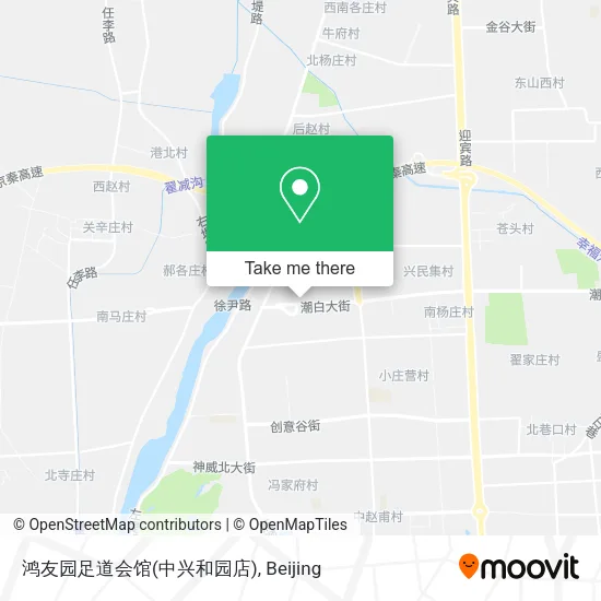 鸿友园足道会馆(中兴和园店) map