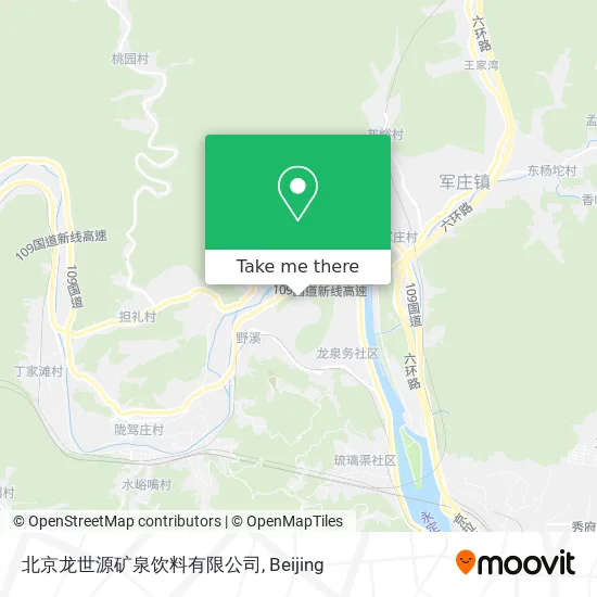 北京龙世源矿泉饮料有限公司 map