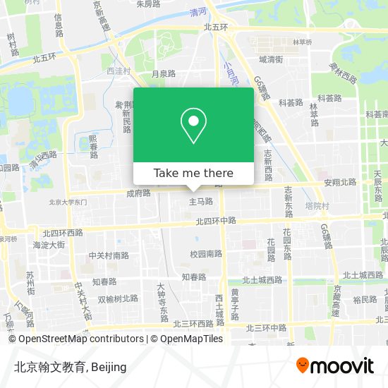 北京翰文教育 map