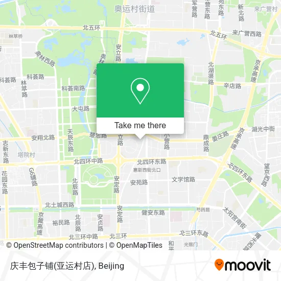 庆丰包子铺(亚运村店) map