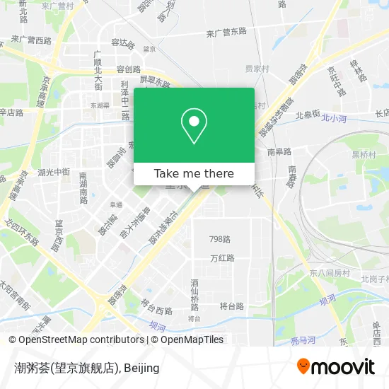 潮粥荟(望京旗舰店) map
