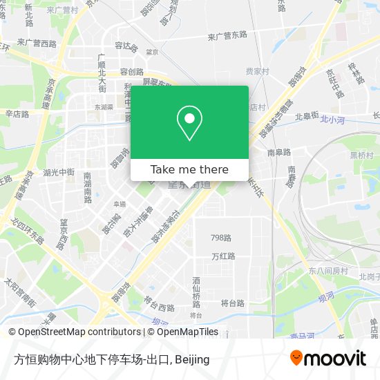 方恒购物中心地下停车场-出口 map
