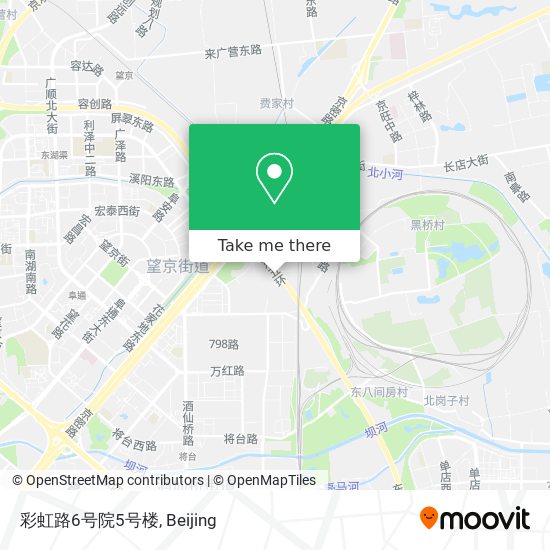彩虹路6号院5号楼 map