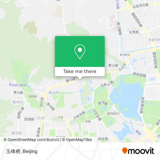 玉峰桥 map