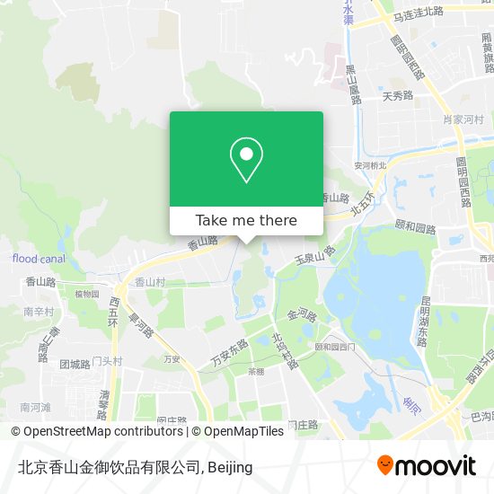 北京香山金御饮品有限公司 map