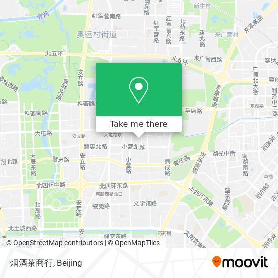 烟酒茶商行 map