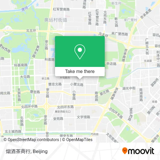 烟酒茶商行 map