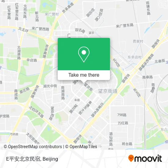 E平安北京民宿 map