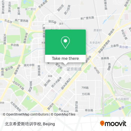 北京希爱斯培训学校 map