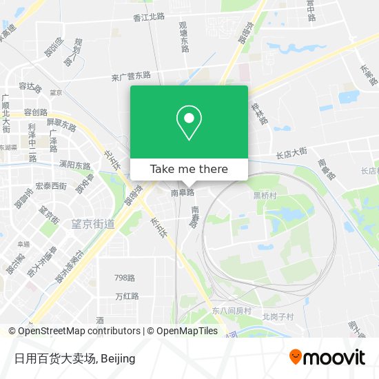 日用百货大卖场 map