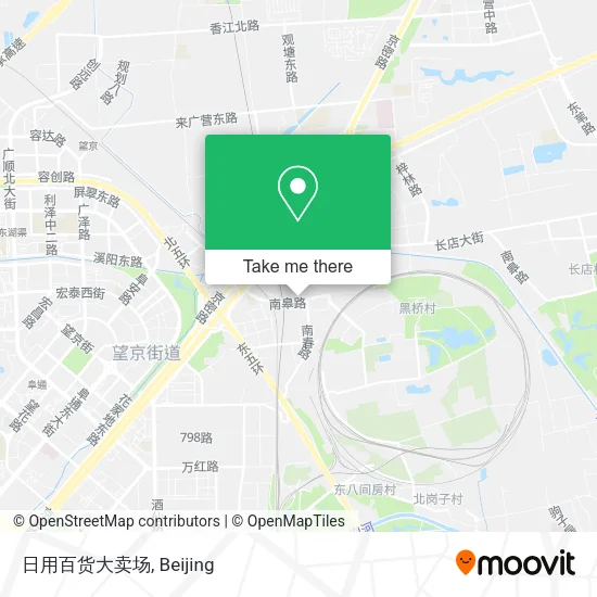 日用百货大卖场 map