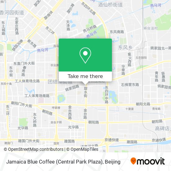 Jamaica Blue Coffee (Central Park Plaza) map