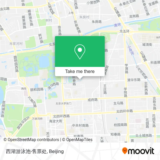 西湖游泳池-售票处 map