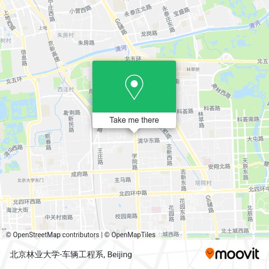 北京林业大学-车辆工程系 map