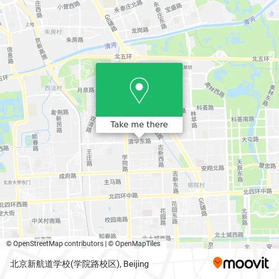 北京新航道学校(学院路校区) map
