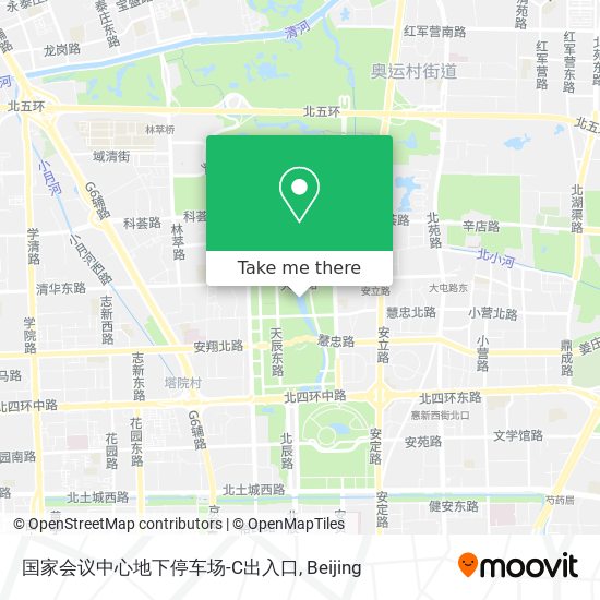 国家会议中心地下停车场-C出入口 map