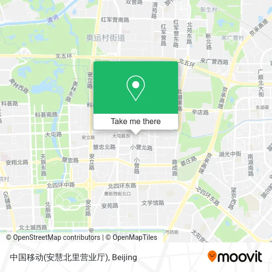 中国移动(安慧北里营业厅) map