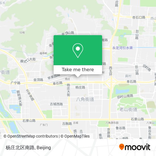 杨庄北区南路 map