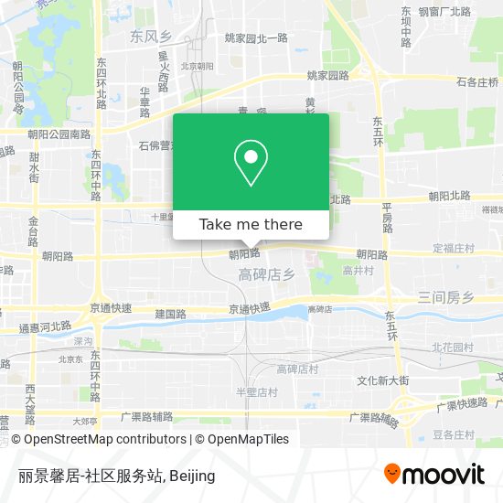 丽景馨居-社区服务站 map