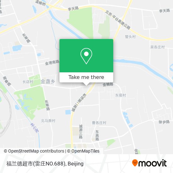 福兰德超市(雷庄NO.688) map