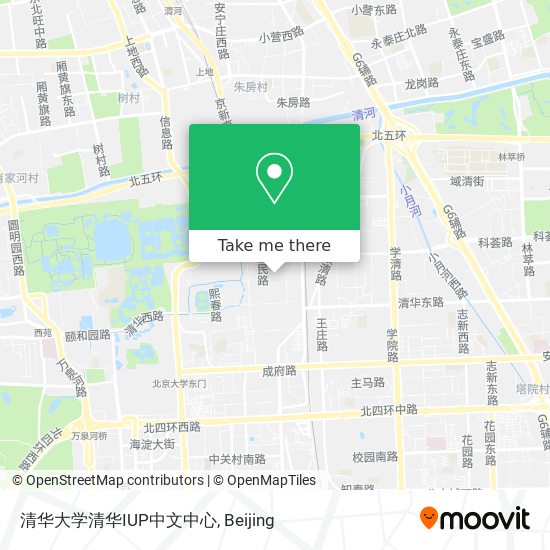 清华大学清华IUP中文中心 map