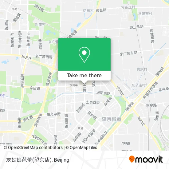 灰姑娘芭蕾(望京店) map