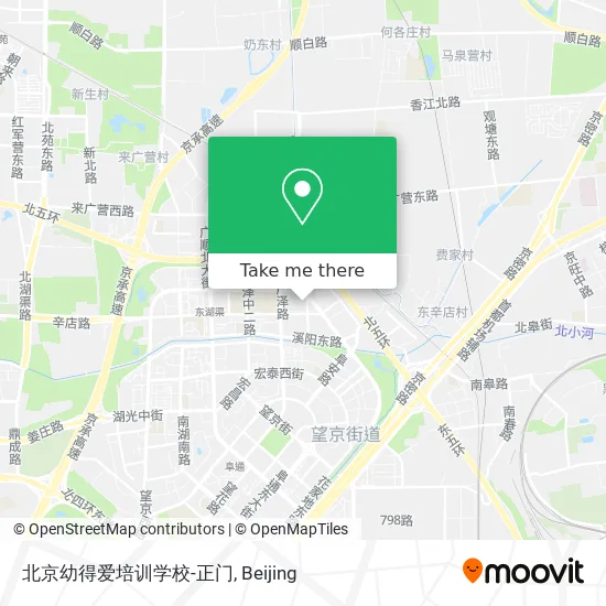 北京幼得爱培训学校-正门 map