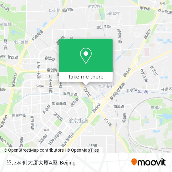 望京科创大厦大厦A座 map