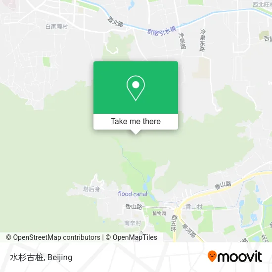 水杉古桩 map