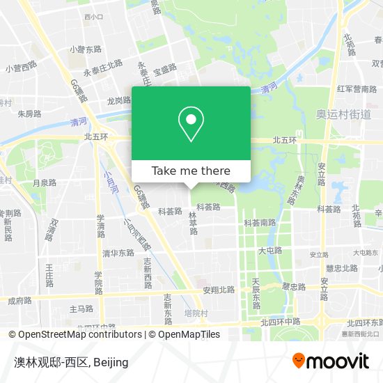 澳林观邸-西区 map