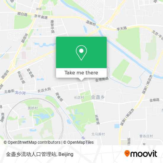 金盏乡流动人口管理站 map